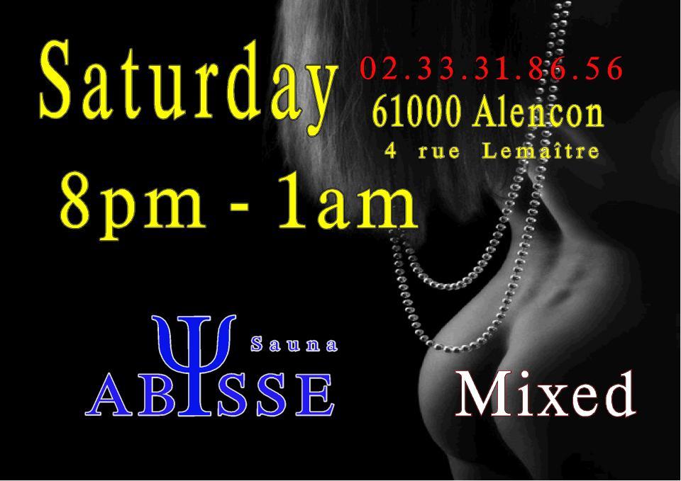 Sauna Club Abysse : Saturday mixed