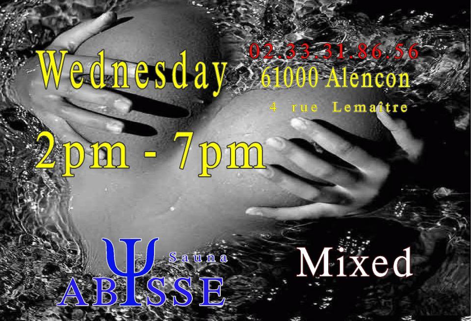 Sauna Club Abysse : Wednesday mixed