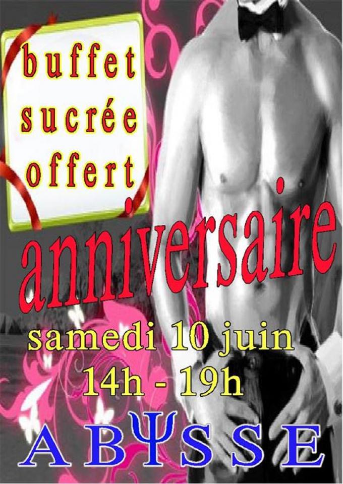 Sauna Club Abysse Alençon - Gay : Birthday Party - 2017-06-10T14:00:00 to 2017-06-10T19:00:00